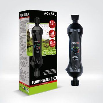 Обігрівач Aquael для акваріуму Flow Heater проточний з системою регулювання One Touch 500 Вт 130412_ord фото