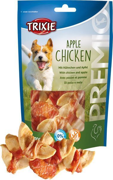 Ласощі Trixie Premio Apple Chicken для собак, курка та яблуко, 100 г 31593 фото