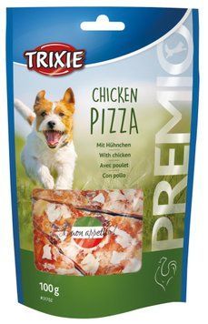 Ласощі Trixie Premio Chicken Pizza для собак, курка, 100 г 31702 фото