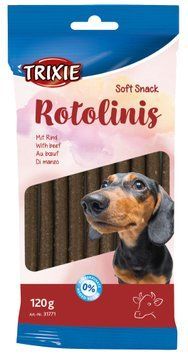 Ласощі Trixie Soft Snack Rotolinis для собак, яловичина, 120 г 31771 фото