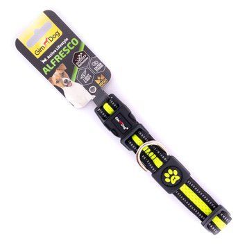 Нашийник GimDog Alfresco для собак, подвійний неопрен, жовтий, 2,5х35-51 см 80302505116***** фото