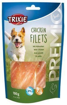 Ласощі Trixie Premio Chicken Filets для собак, курка, 100 г 31532 фото
